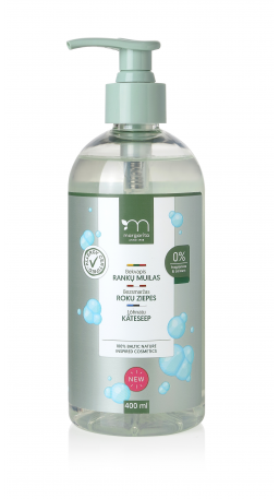 MARGARITA ALLERGY CERTIFIED Bekvapis rankų muilas 400ml